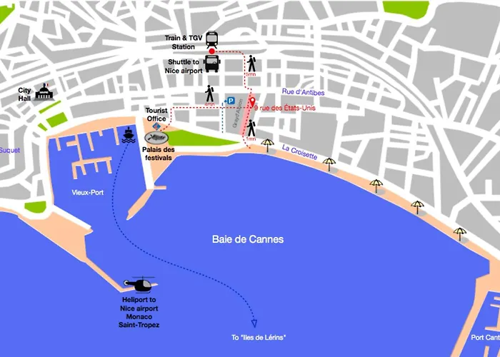 - Modern Balcony Flat Perfect Location Cannes